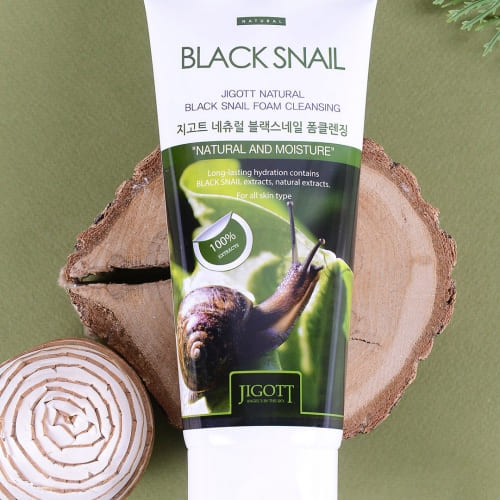 Natural Black Snail Foam Cleansing