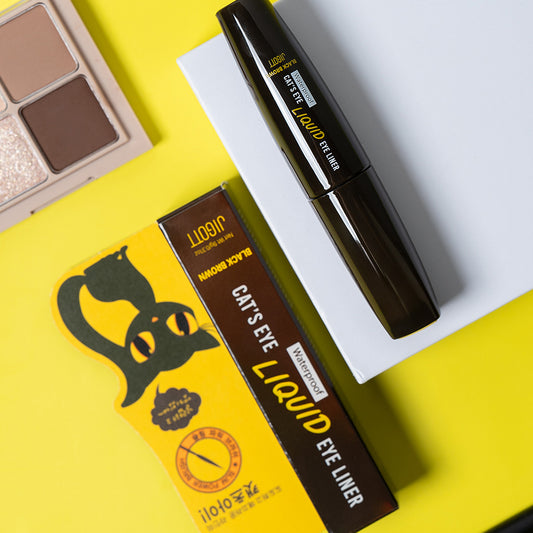 Cat's Eye Waterproof Liquid Eyeliner (Black Brown)