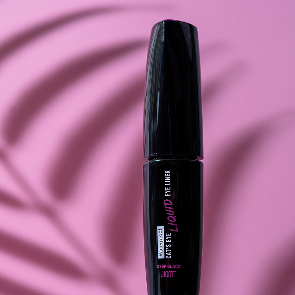 Cat's Eye Waterproof Liquid Eyeliner (Deep Black)