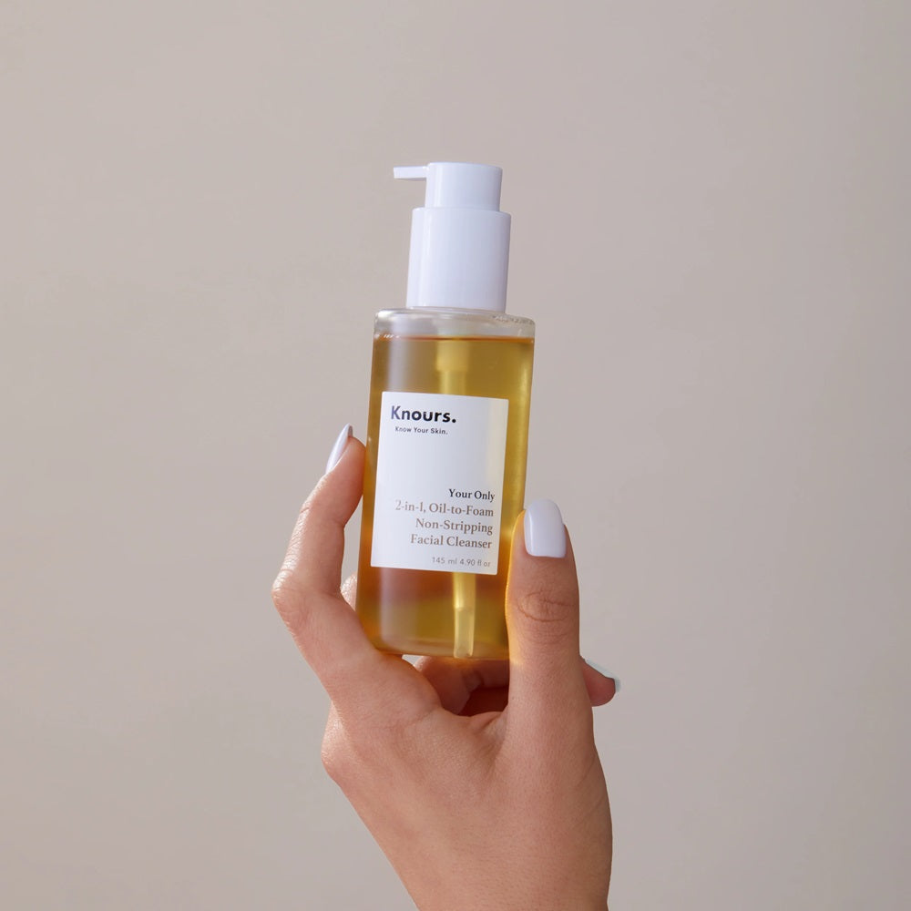 Your Only 2-in-1 Oil-To-Foam Facial Cleanser