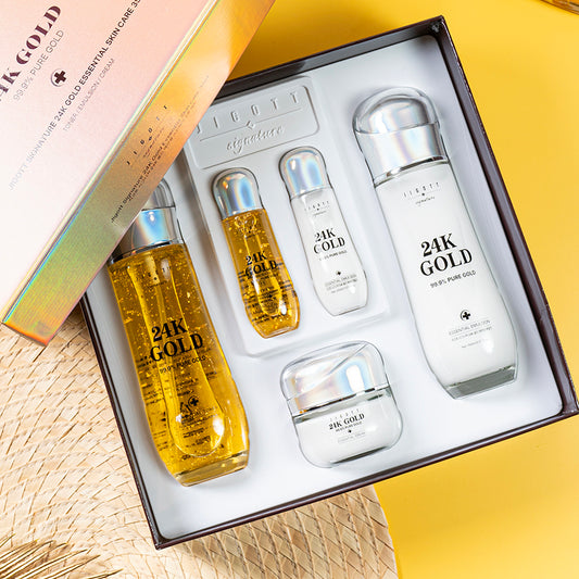 Signature 24K Gold Essential Skin Care 3Set