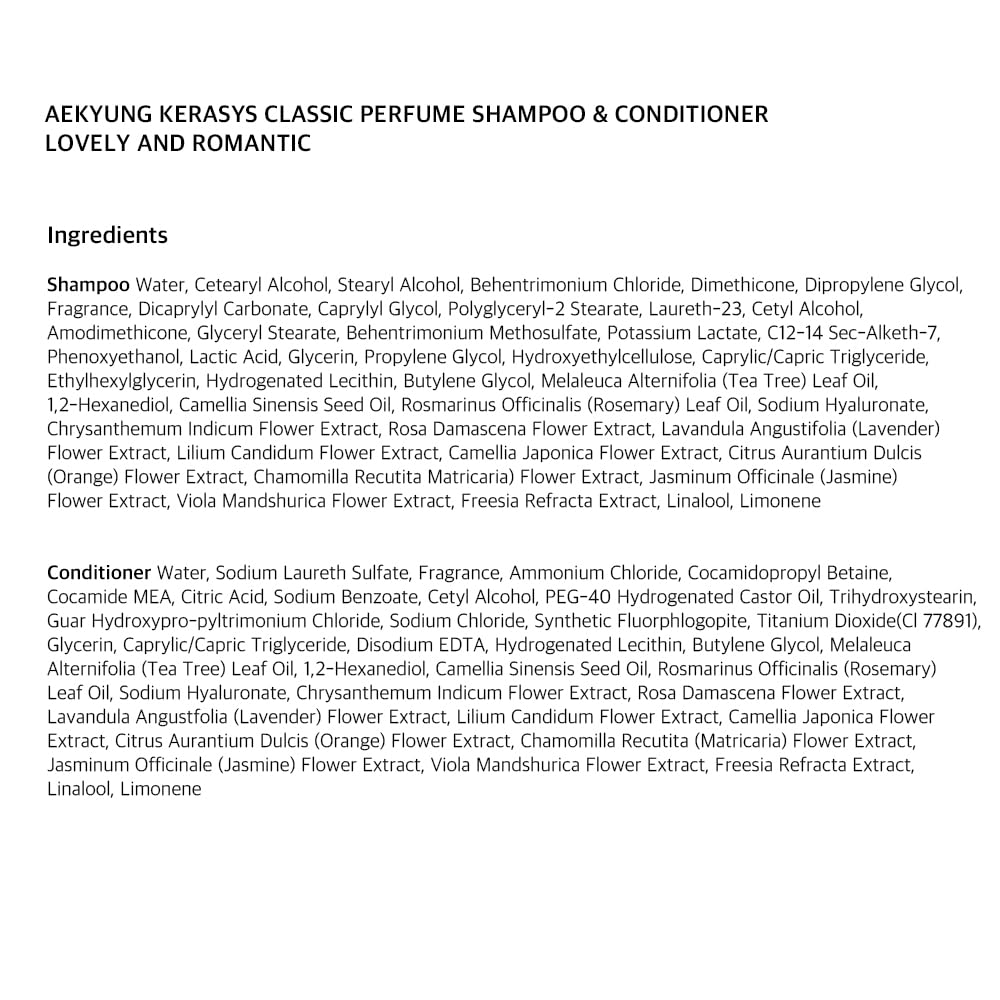 Kerasys Lovely & Romantic Perfume Conditioner