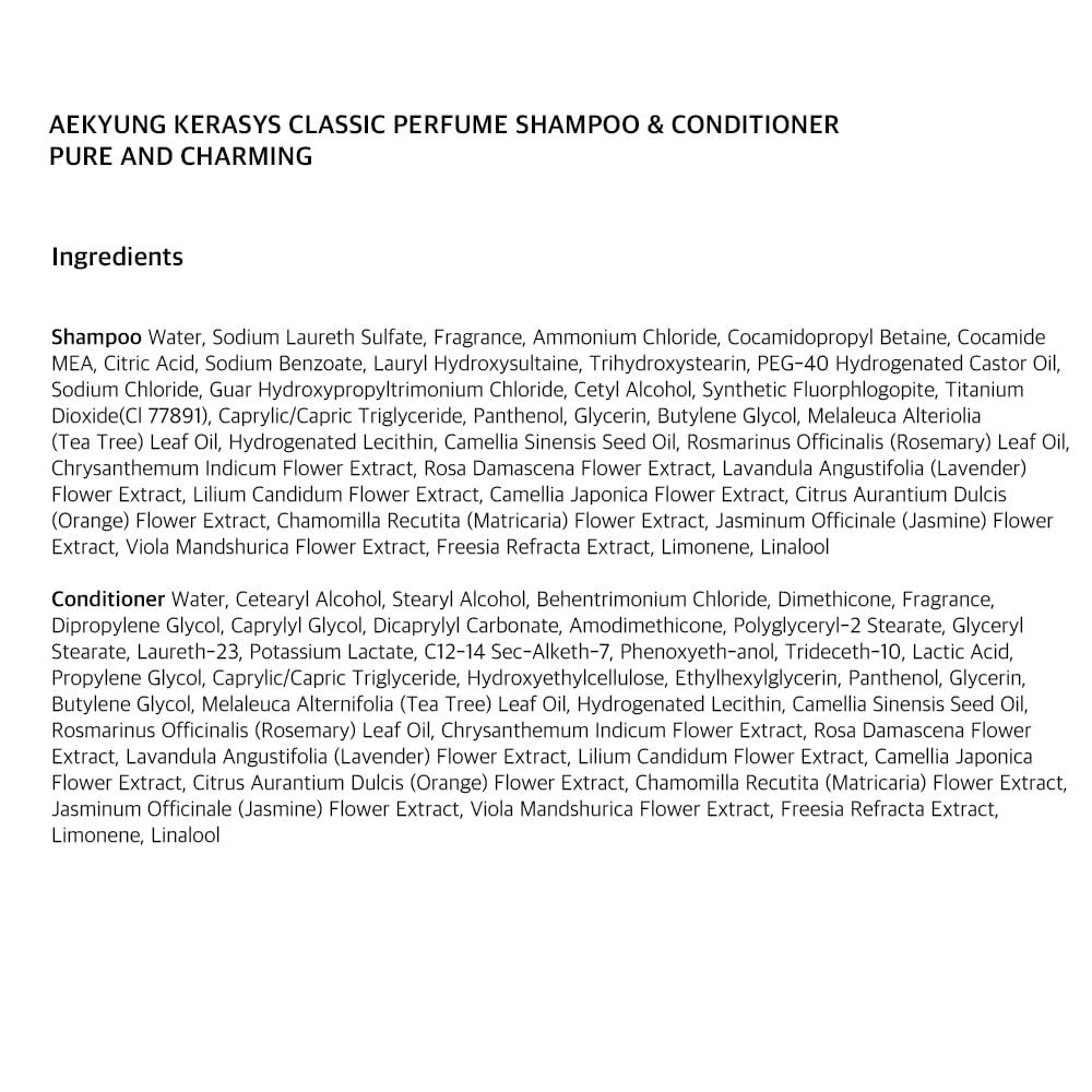 Kerasys Pure & Charming Perfume Conditioner