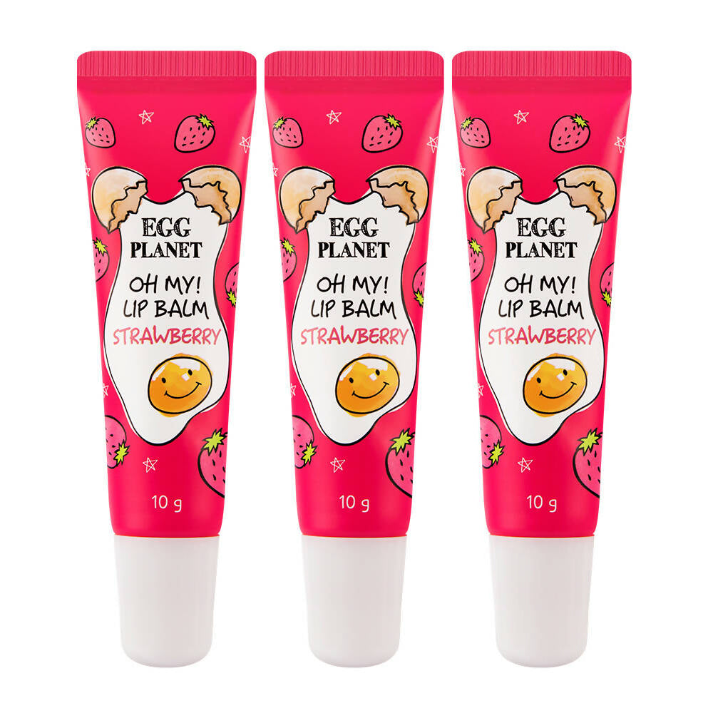 Egg Planet Oh My Lip Balm (3 pack)