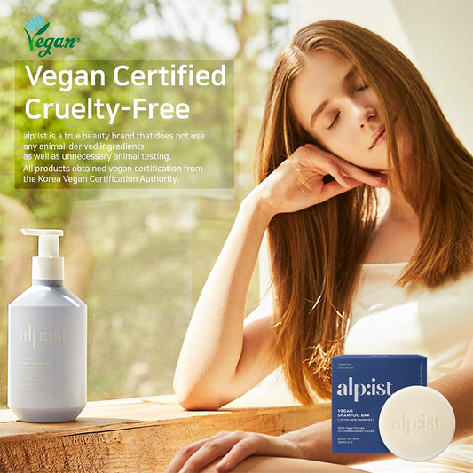 Alpist Vegan Scalp Care Shampoo Bar (Cotton Musk Scent)