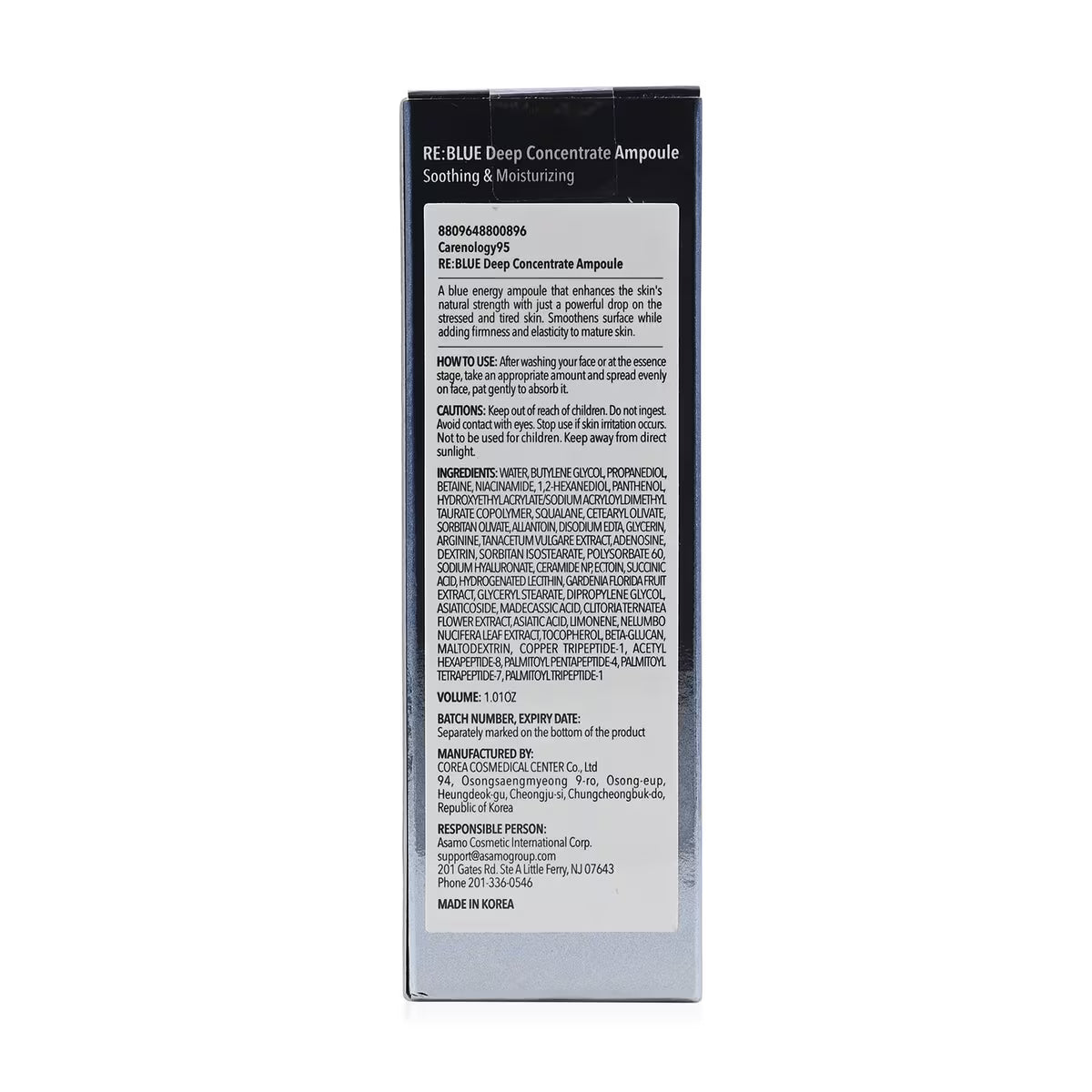 RE:BLUE Deep Concentrate Ampoule