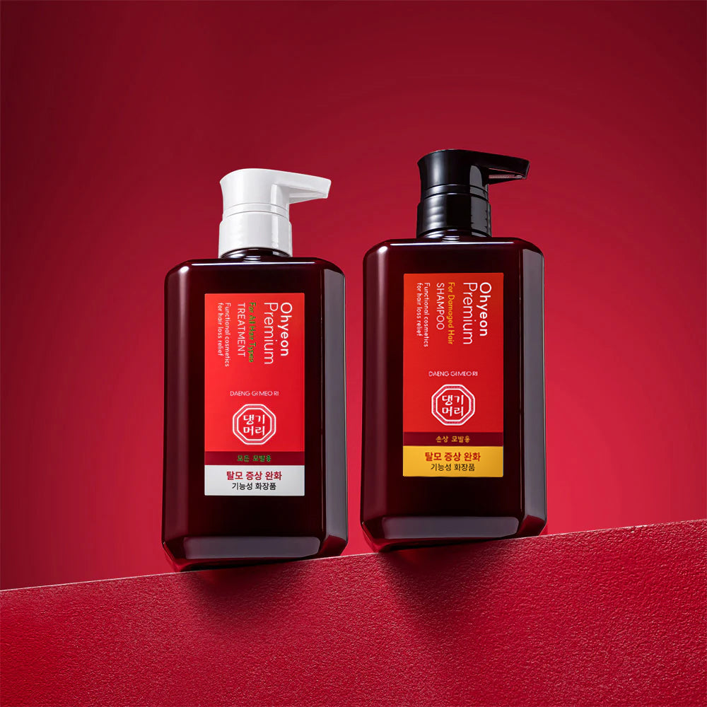 Ohyeon Premium Shampoo & Treatment Set for Damaged Hair