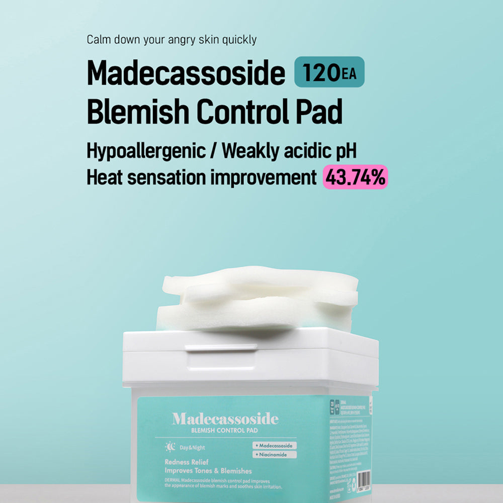 Madecassoside Blemish Control Pad 120 Pads