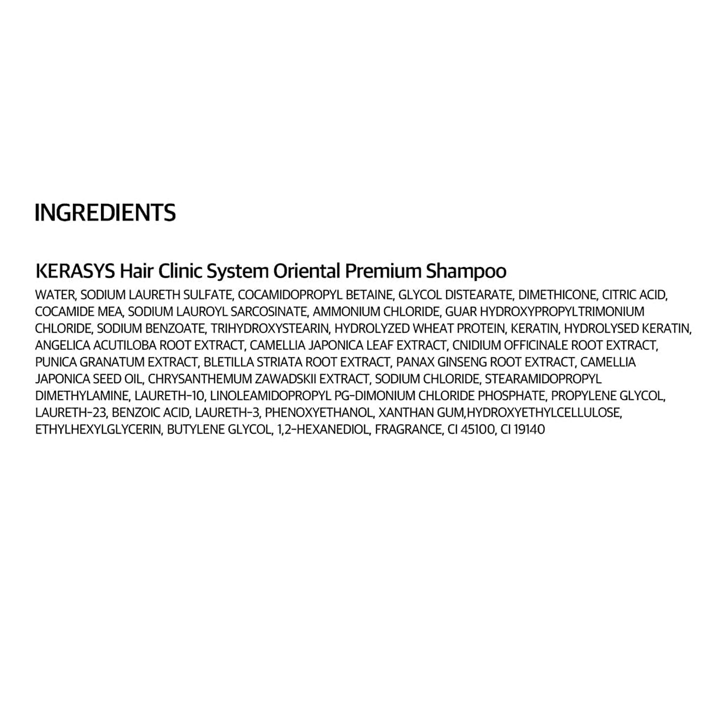 Kerasys Oriental Premium Shampoo