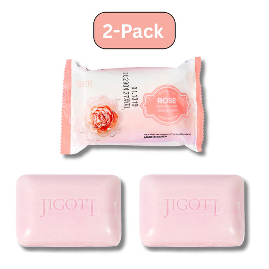 Rose Peeling Soap (2 Pack)