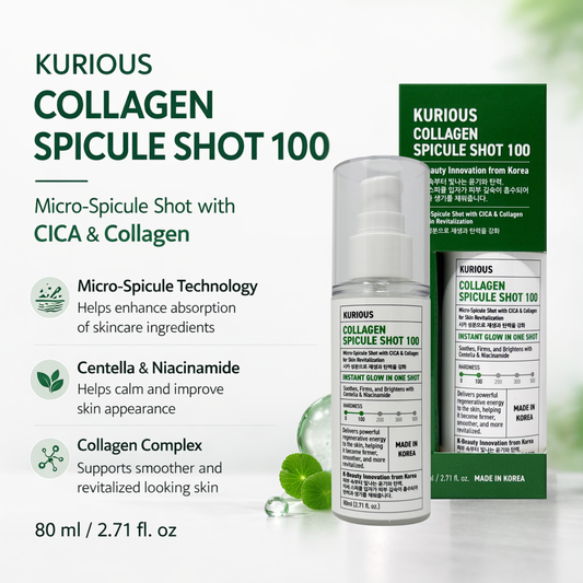 Kurious Collagen Spicule Shot 100