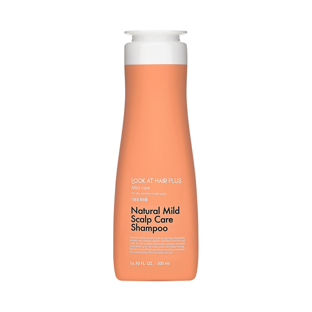 Look At Hair Loss Natural Mild Scalp Care Shampoo