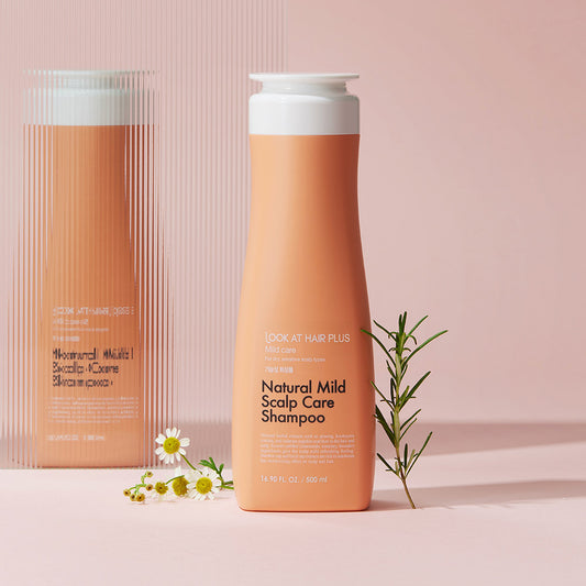 Look At Hair Loss Natural Mild Scalp Care Shampoo