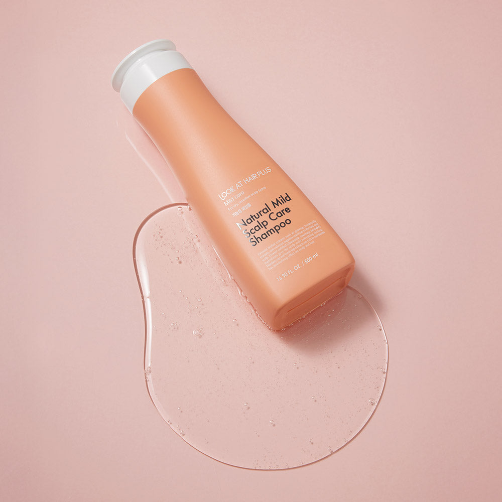 Look At Hair Loss Natural Mild Scalp Care Shampoo