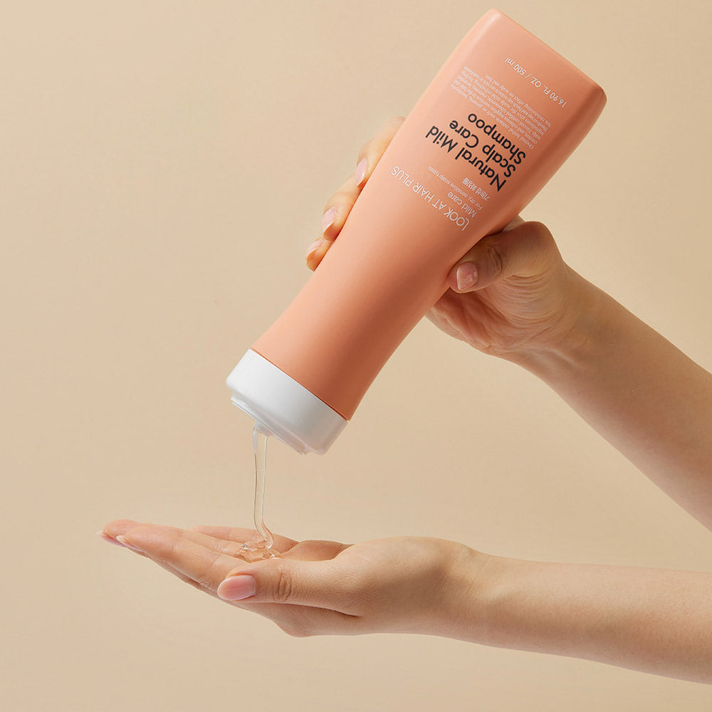 Look At Hair Loss Natural Mild Scalp Care Shampoo