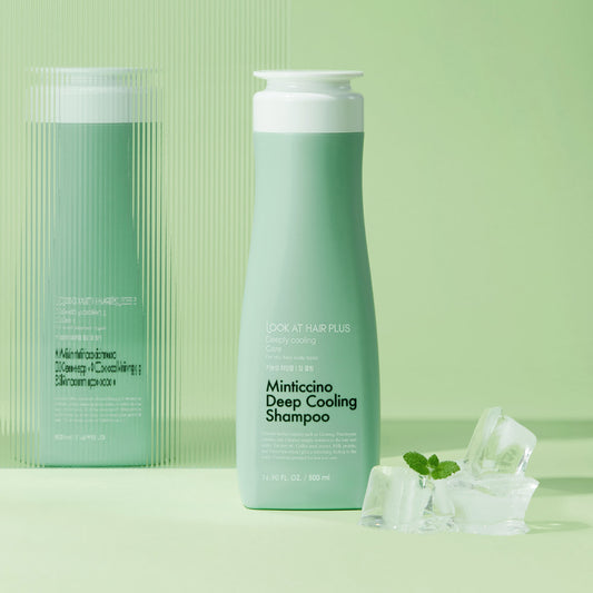 Look At Hair Loss-Minticcino Deep Cooling Shampoo