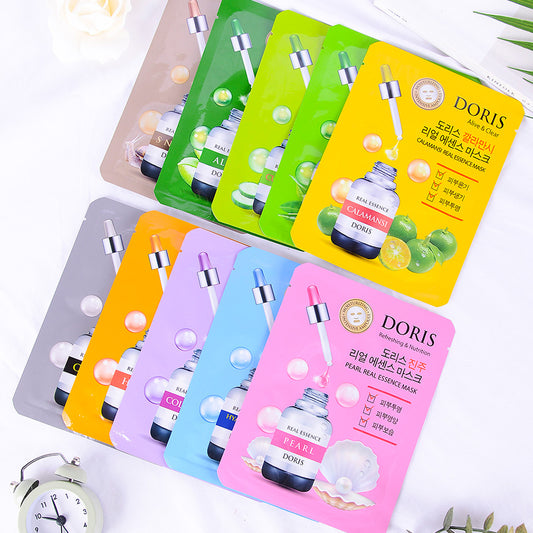 Doris Assorted Facial Essence Mask - 10 pack