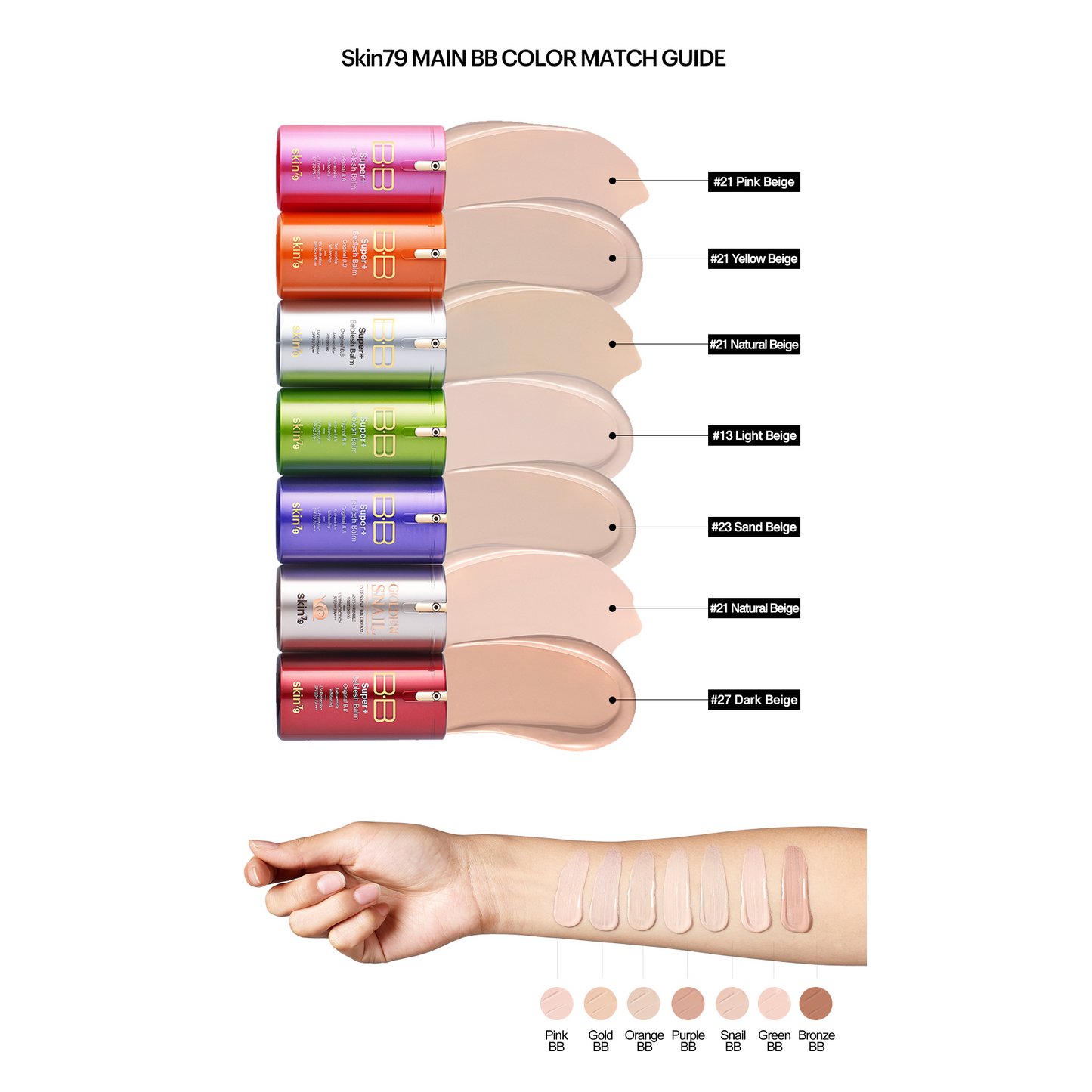 Super+ Beblesh Balm Orange BB SPF50+ PA+++