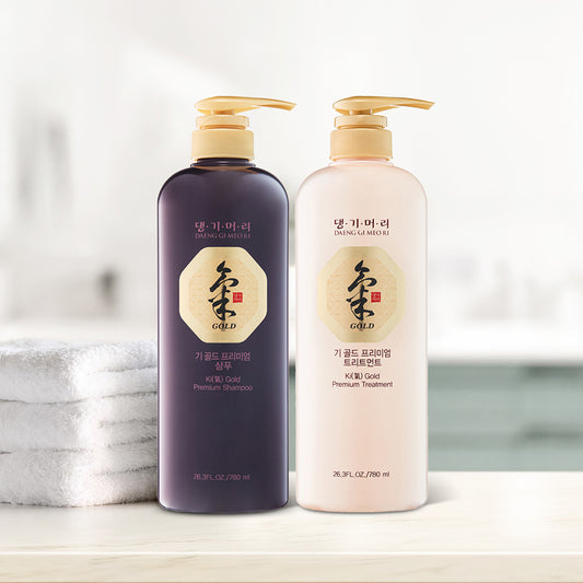 Ki Gold Premium Shampoo & Treatment Set (1560ml)