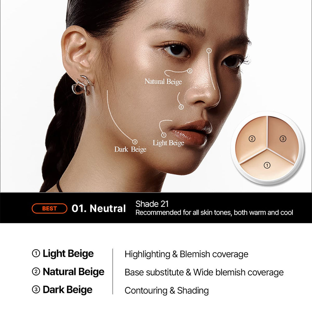 Cover Up Pro Concealer 0.52 Oz. (01 Neutral)