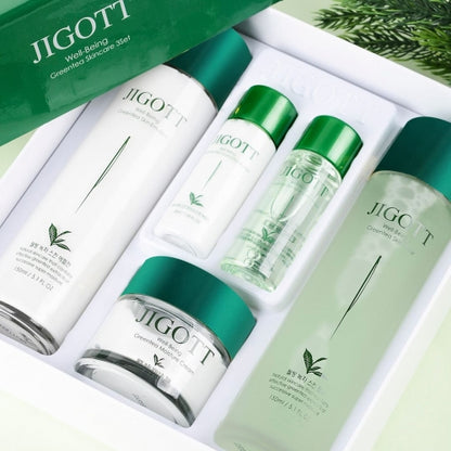 Well-being Green Tea Skin Care 3set