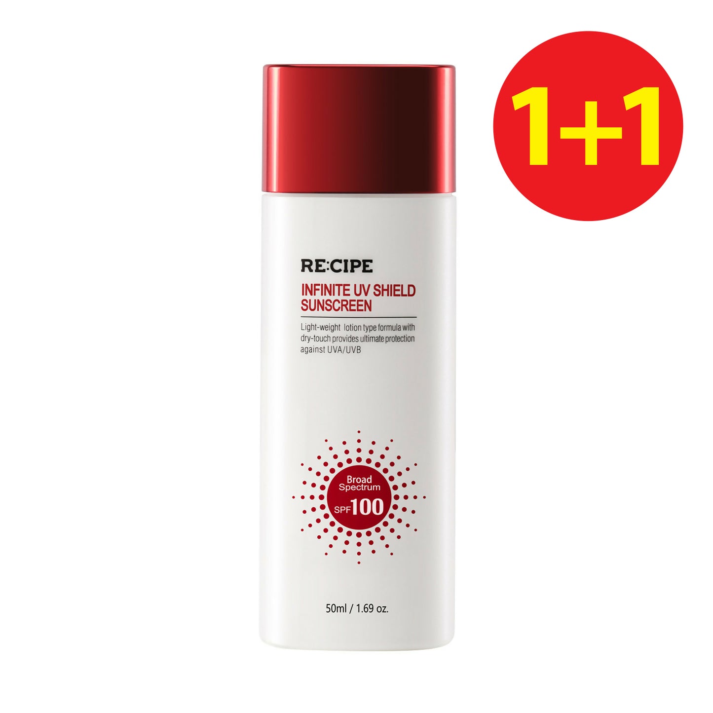 Infinite UV Shield Sunscreen (1+1)