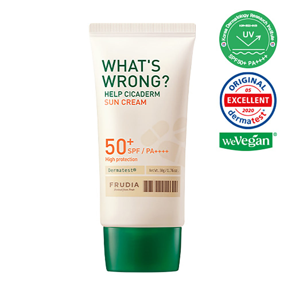 What’s Wrong Help Cicaderm Sun Cream 50g