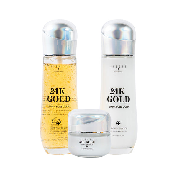 Signature 24K Gold Essential Skin Care 3Set