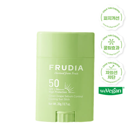 Green Grape Sebum Control Cooling Sun Stick 20g