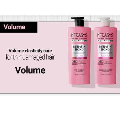 Kerasys Advanced Keratin Bond Volume Shampoo