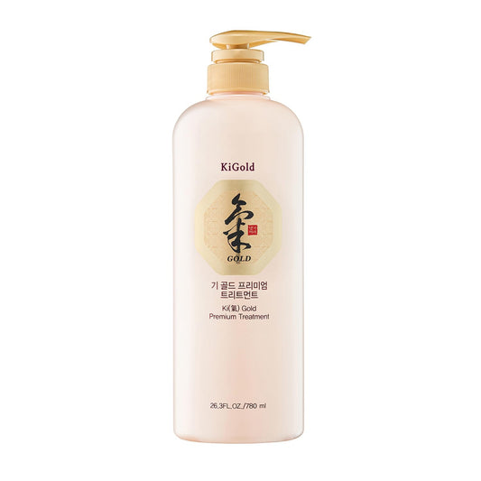 Ki Gold Premium Shampoo & Treatment Set Gold Box