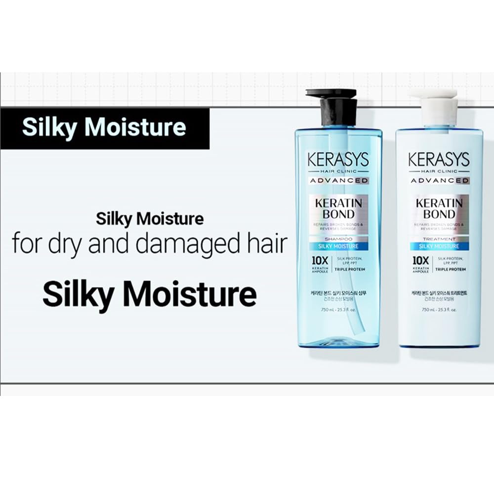 Kerasys Advanced Keratin Bond Silky Moisture Treatment