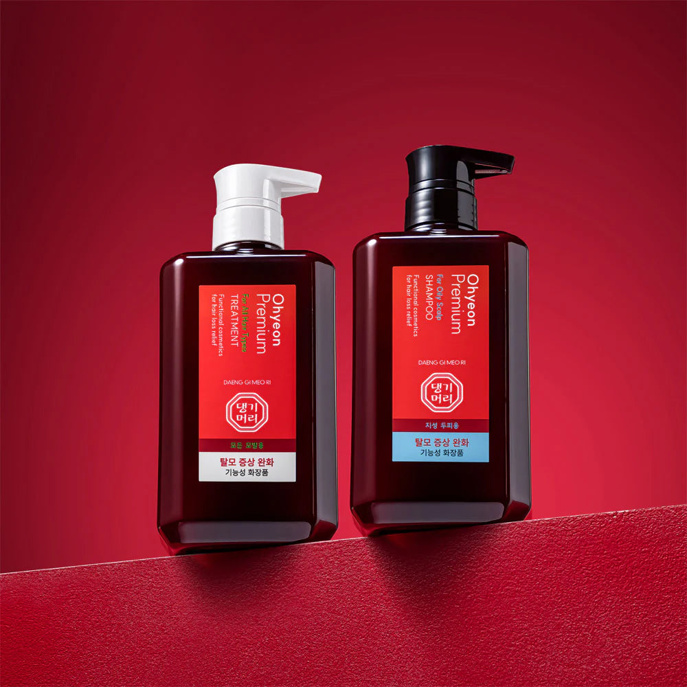 Ohyeon Premium Shampoo & Treatment Set for Oily Hair