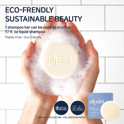 Alpist Vegan Scalp Care Shampoo Bar (Baby Powder Scent)