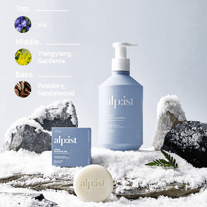 Alpist Vegan Scalp Care Shampoo Bar (Baby Powder Scent)