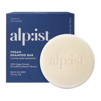 Alpist Vegan Scalp Care Shampoo Bar (Cotton Musk Scent)