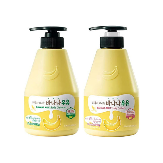 Banana Milk Body Lotion & Cleanser - Combo Value Pack (19.75 fl. oz)
