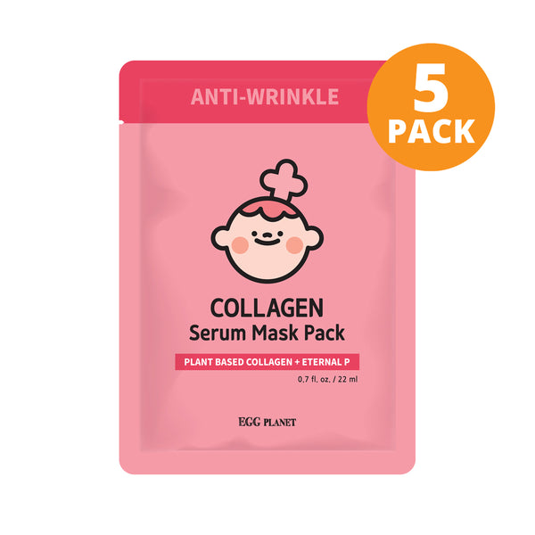 EGG PLANET Collagen Serum Mask Pack