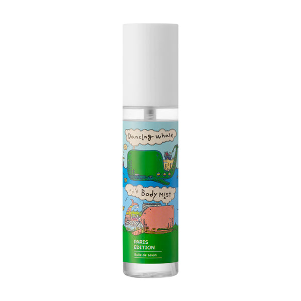 <b>Dancing Whale</b><br>Paris Edition Bulle de Savon<br>Body Mist<br>(70 ml)</br>