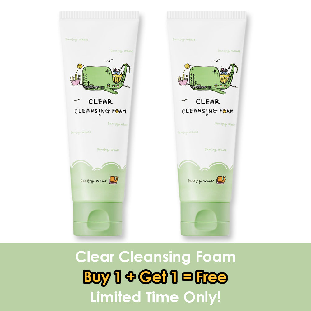 Clear Cleansing Foam (120ml) - 2 Pack