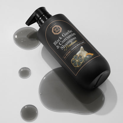 Premium Black Garlic & Curcumin Shampoo (16.9 fl oz)