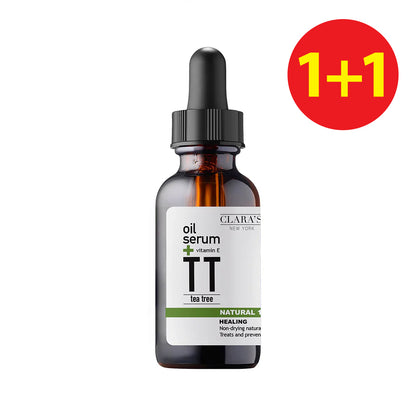 Healing Tea Tree Facial Oil Serum (1+1)