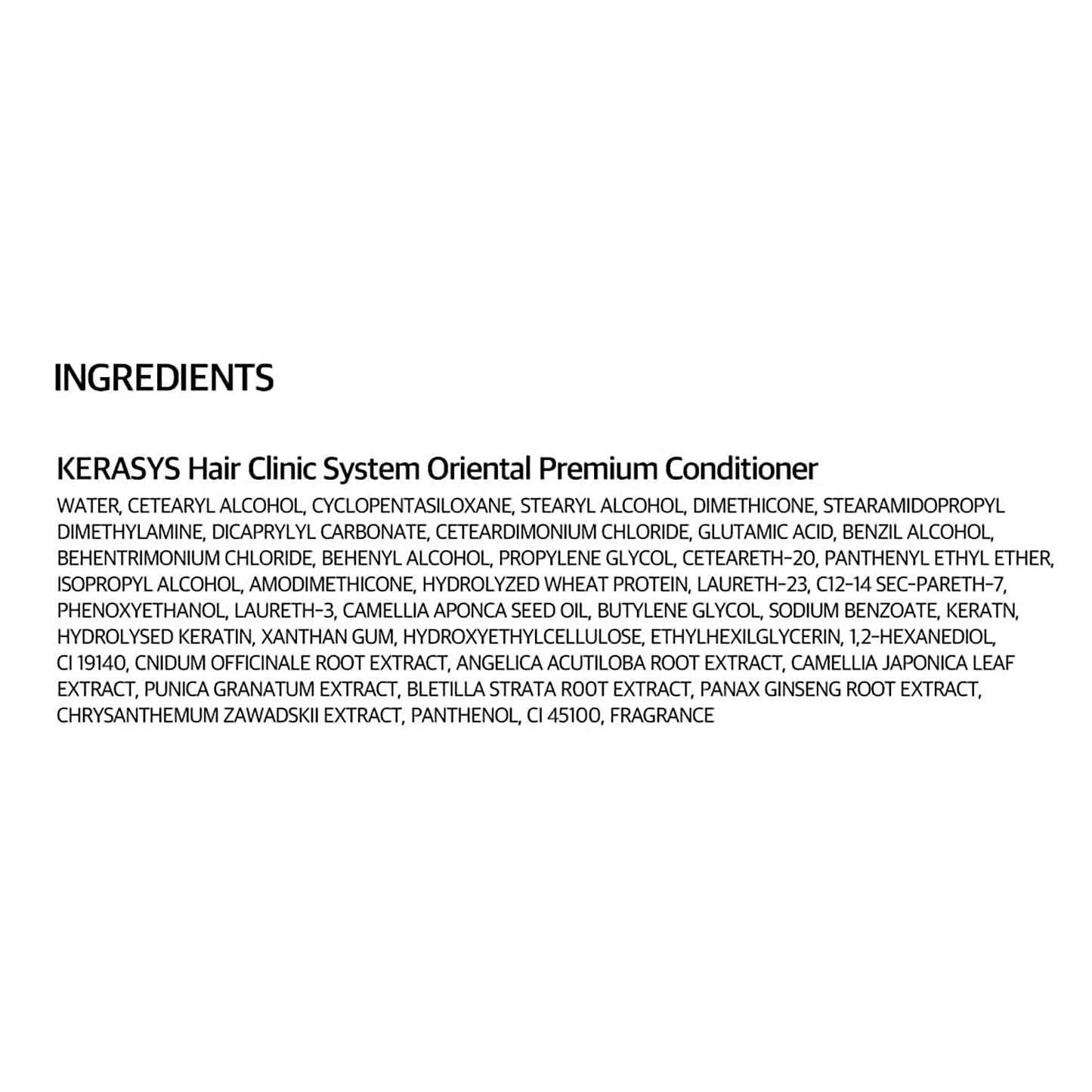 Kerasys Oriental Premium Conditioner