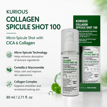 Kurious Collagen Spicule Shot 100