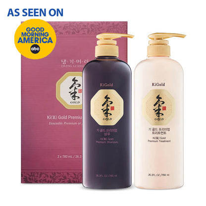 KiGold Premium Shampoo & Treatment Set (1560ml)
