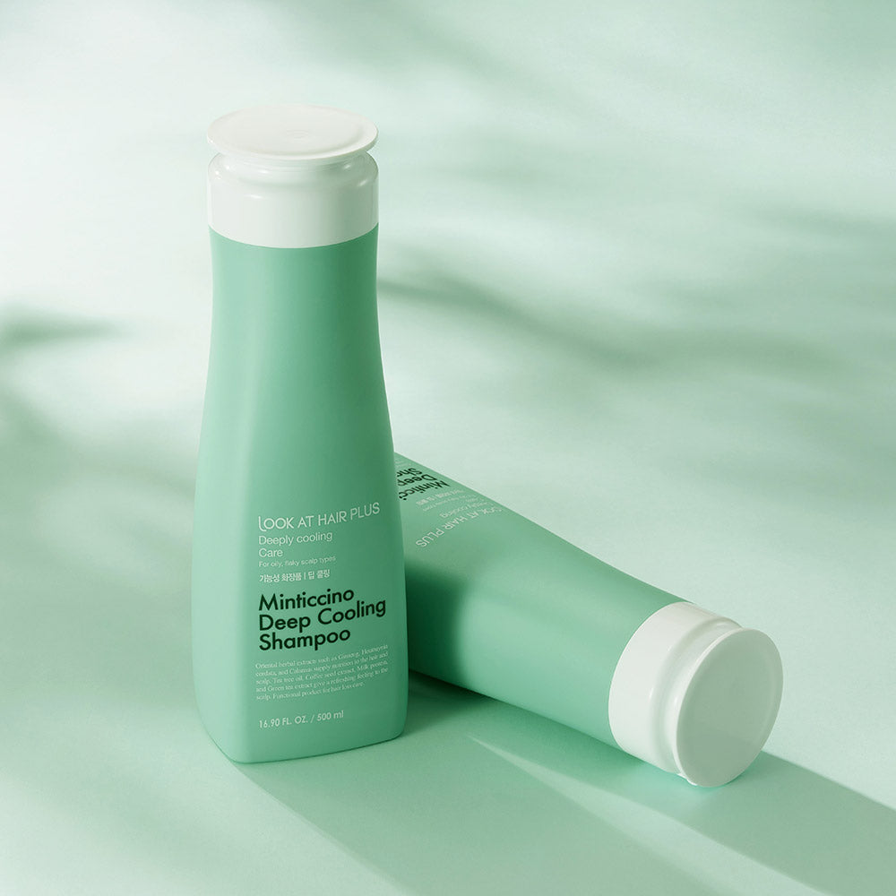 Look At Hair Loss-Minticcino Deep Cooling Shampoo