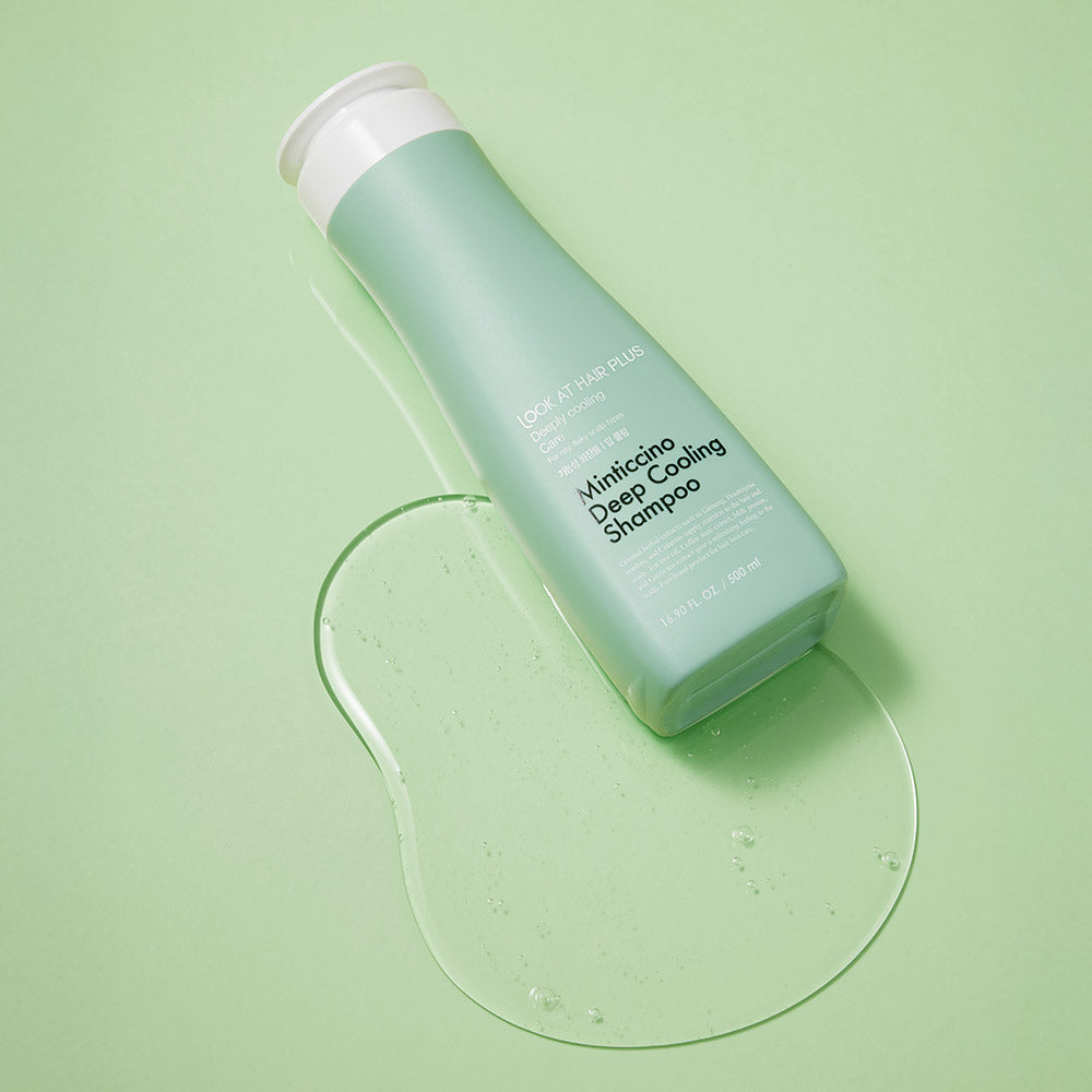 Look At Hair Loss-Minticcino Deep Cooling Shampoo