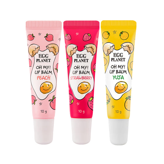 Egg Planet Oh My Lip Balm (3 pack)
