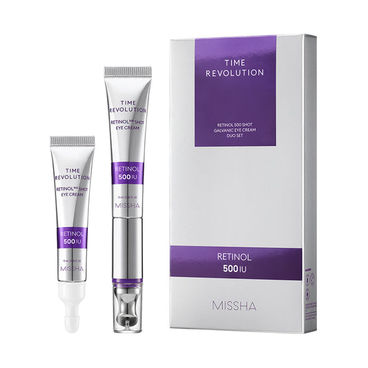 MISSHA Time Revolution 500 Shot Galvanic Eye Cream Duo Set