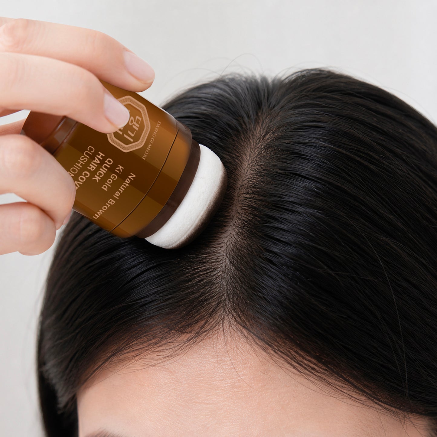 Ki Gold Quick Hair Cover Cushion (Natural Brown) (8g)